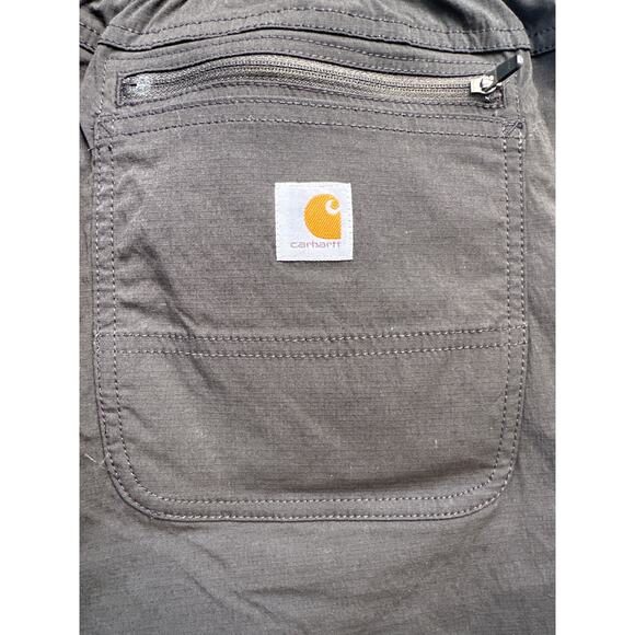 Carhartt Women's Ripstop 5 Pocket Work Short Black Size XXL - Picture 4 of 8